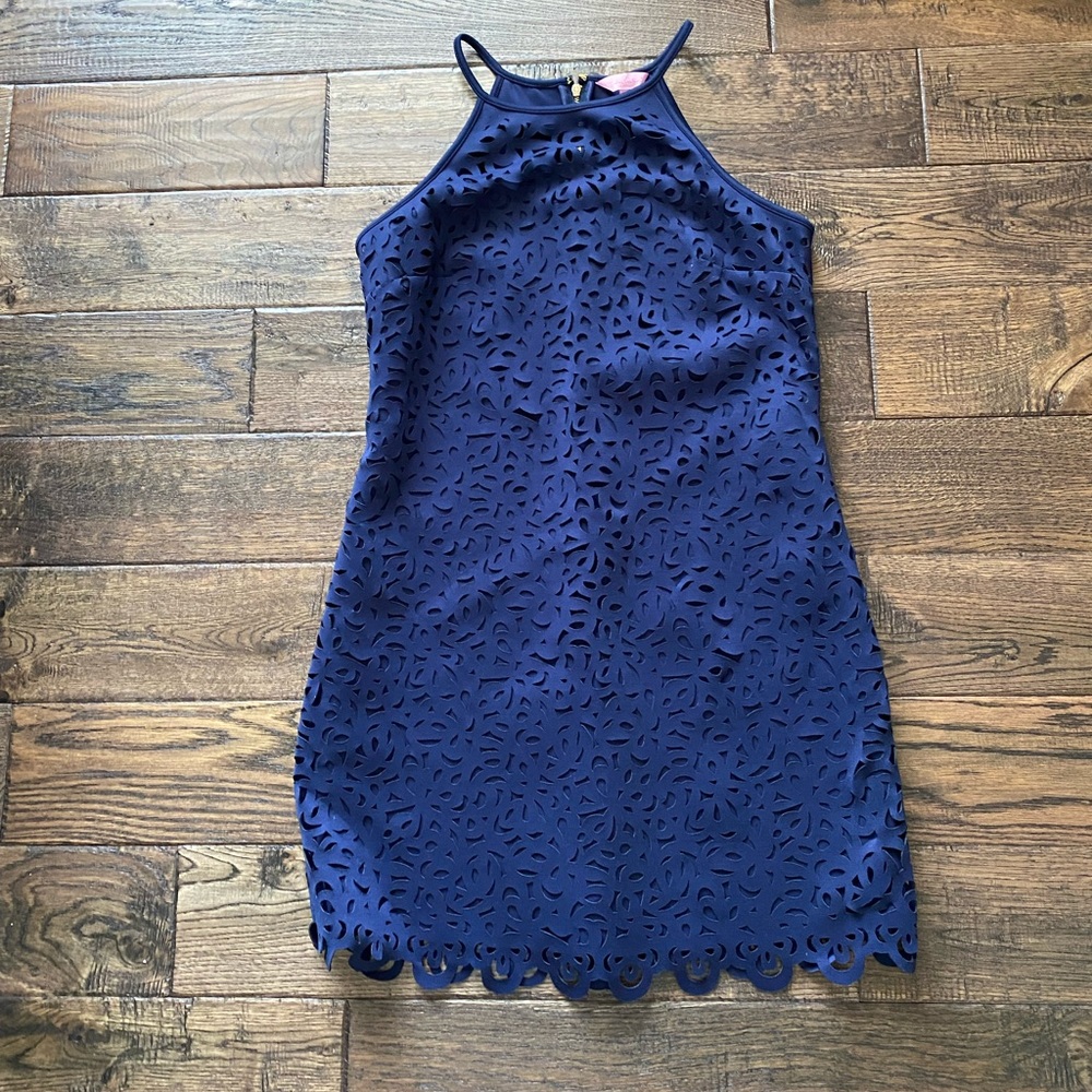 Lilly Pulitzer Navy Scuba Shift